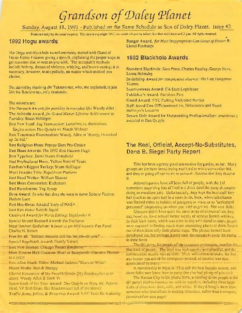 Hoax Newsletter 2